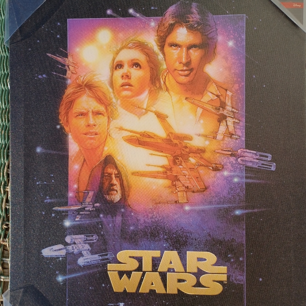 Canvas NWT Star Wars Art On - Picture 5 of 8